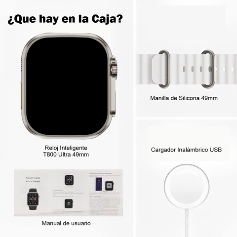 🔥¡EXCLUSIVO! 🔥 SmartWatch T800 Ultra + Envío GRATIS + Paga Al Recibir + Oferta Por Cantidad 🎁