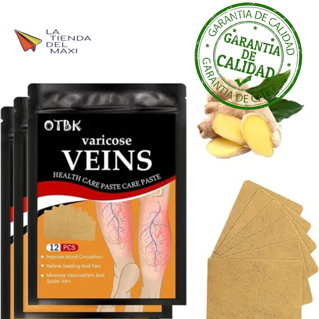 Parches Varicose Veins™ (Solución definitiva para las varices)+ PAGA AL RECIBIR + ENVÍO GRATIS 🎁