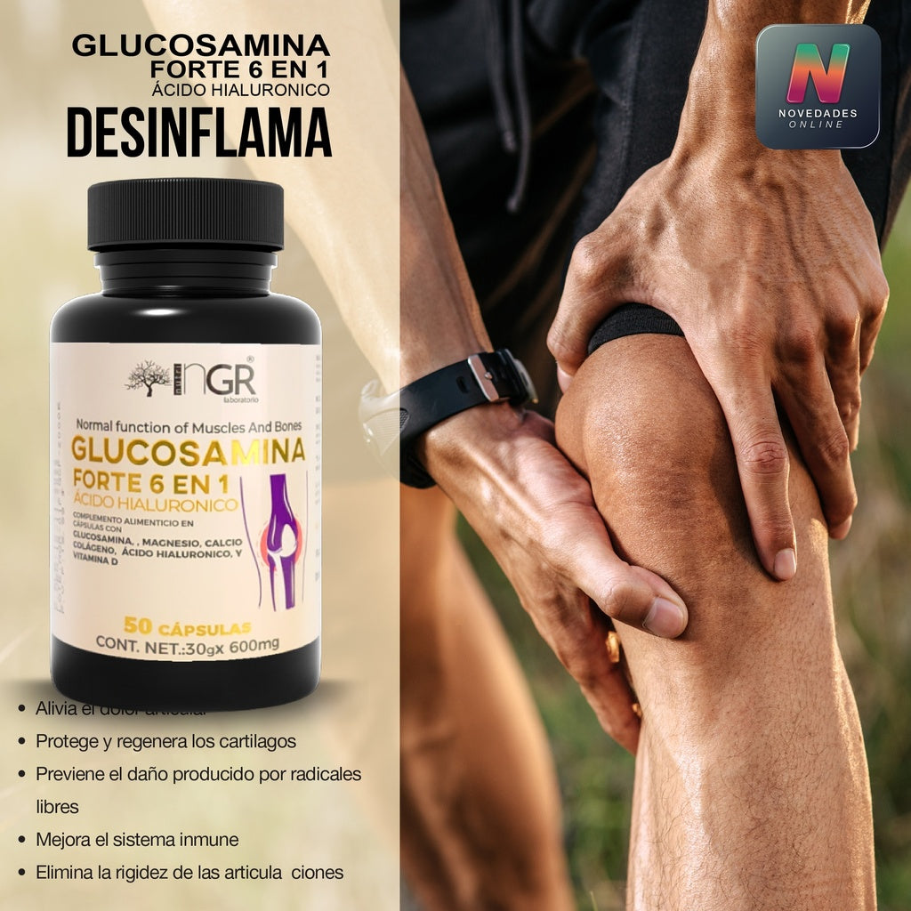 🩺 Glucosamina™ forte 6 en 1  + Paga Al Recibir 🏡 + Envío GRATIS 🎁