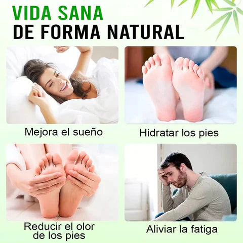 Libérate de las toxinas mientras duermes 🌙✨ Despierta renovado con los Parches Kinoki™+ Paga en Casa 🏡+ Envío Gratis 🎁