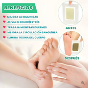 Libérate de las toxinas mientras duermes 🌙✨ Despierta renovado con los Parches Kinoki™+ Paga en Casa 🏡+ Envío Gratis 🎁