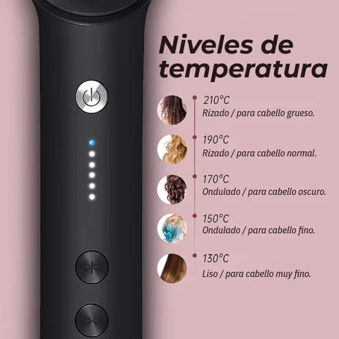 HairEase™ Alisador Secador Profesional + Envío Gratis + Recibe en 48 Hrs (Santiago) 💅⭐